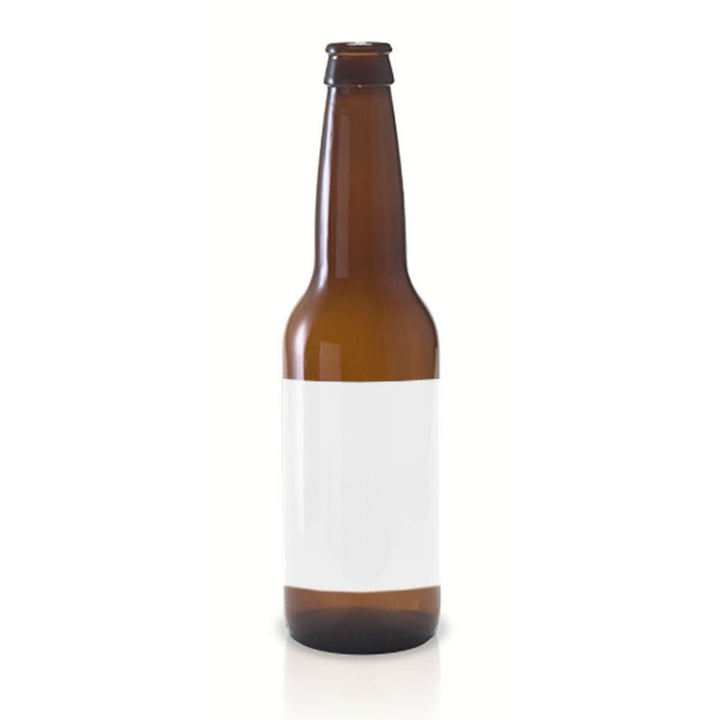 30 Full Wrap Kraft Beer Bottle Labels, 7 x 3 in. - dashleigh - Labels