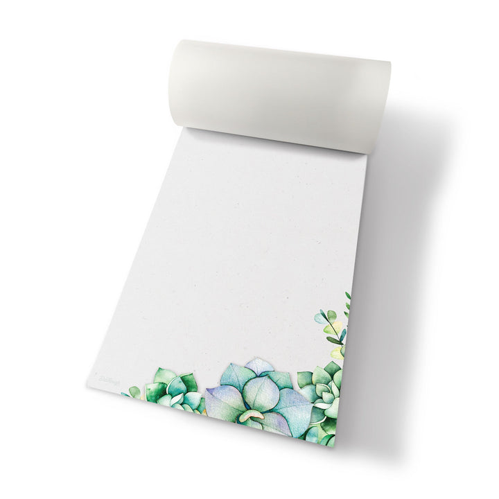 Succulents Notepad, 4x6 in - dashleigh - Notepads