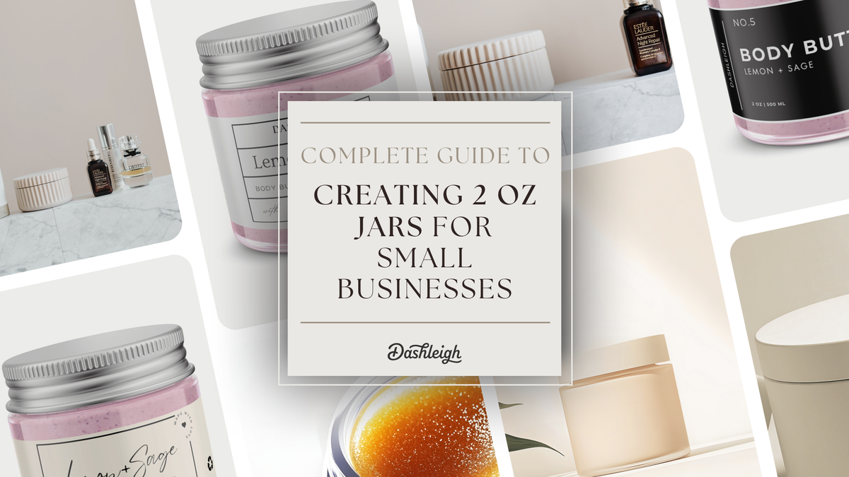 Printing 2oz Jar Labels Professionally From Home