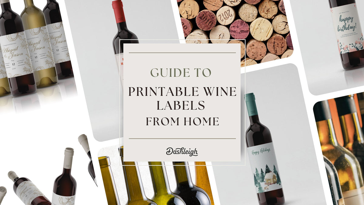 Printable Wine Labels