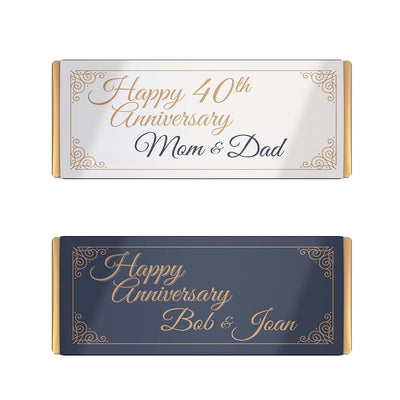 Free Happy Anniversary Candy Bar Labels
