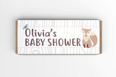 Woodland Creature Candy Bar Labels