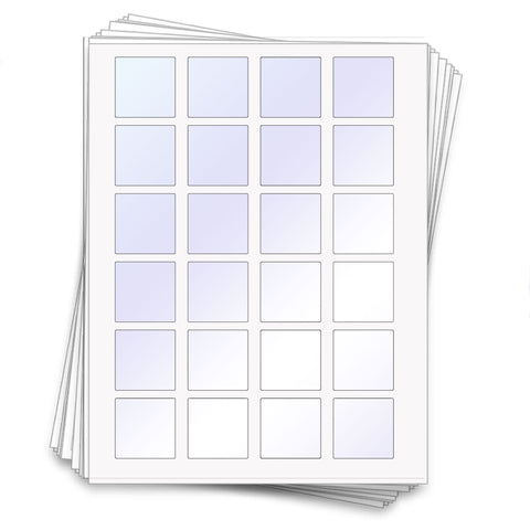 Square Labels, 1.5 x 1.5 in. - [8426]