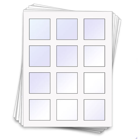 Square Labels, 2 x 2 in. - [8427]