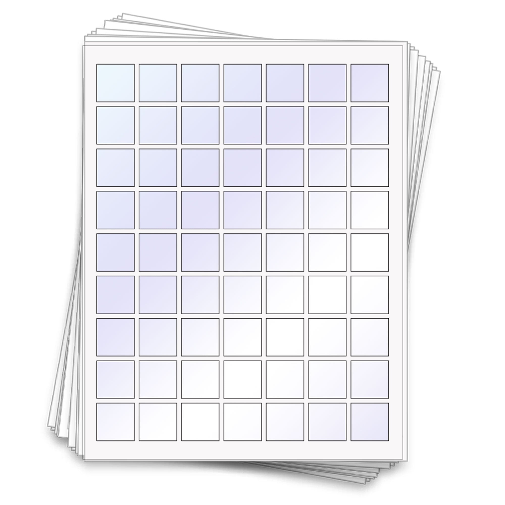 Print from Home 1x1 Inch Square Labels for Parties & Cosmetics - Canva ...