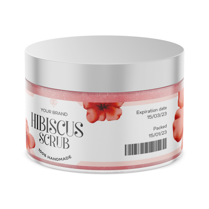 4 oz wrap around jar labels waterproof professional business