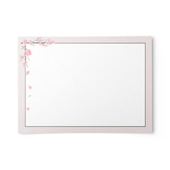 Cherry Blossom Note Cards, 4x6 in., Set of 50