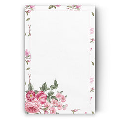 Cherry Blossom Floral Notepad, 4x6