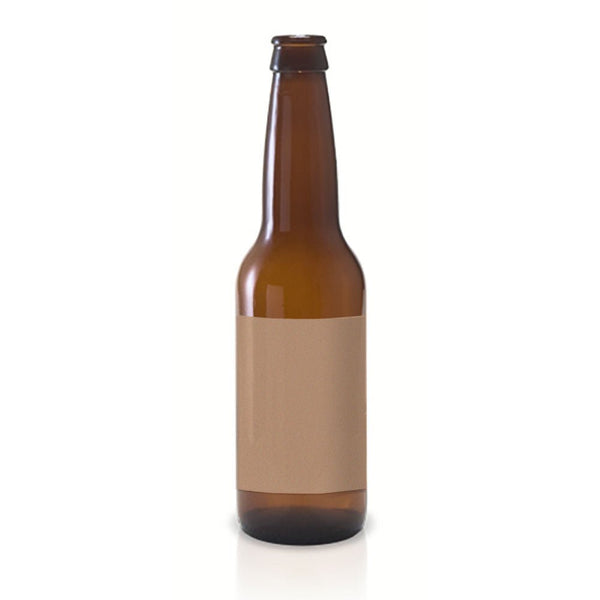 30 Full Wrap Kraft Beer Bottle Labels, 7 x 3 in. - dashleigh - Labels