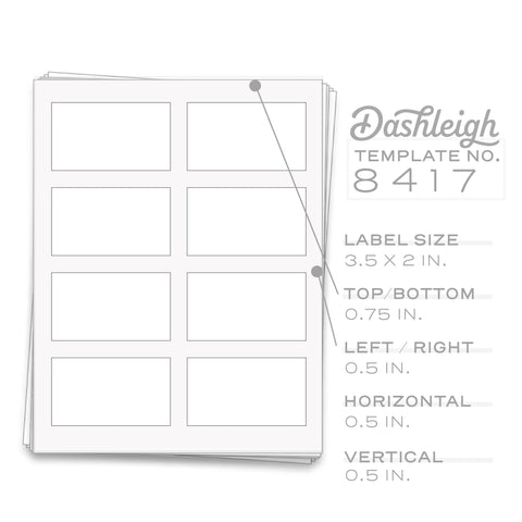 Printable Blank Mason Jar and Lid Labels - [8417]