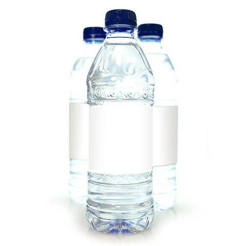 50 Water Bottle Labels, 7 x 2 in. - [8388]