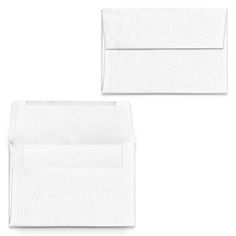 50 White Envelopes for 4x6 in Cards