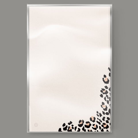 Cheetah Print Memo Pad, 4x6 inches