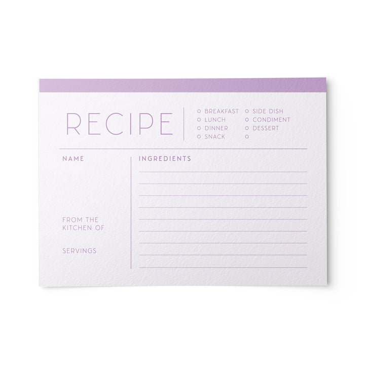 Wood and Lights Rustic Recipe Cards from Dashleigh, 48 Cards, 4x6 Inches, Water-Resistant