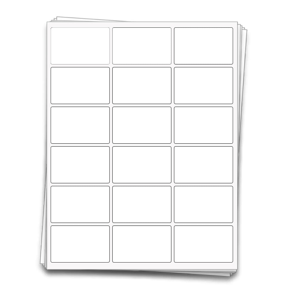 Mini Chocolate Candy Bar Labels, 2.5 x 1.563 in. - [8401]