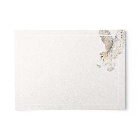 Owl Note Cards, 4 x 6 inches, Set of 48