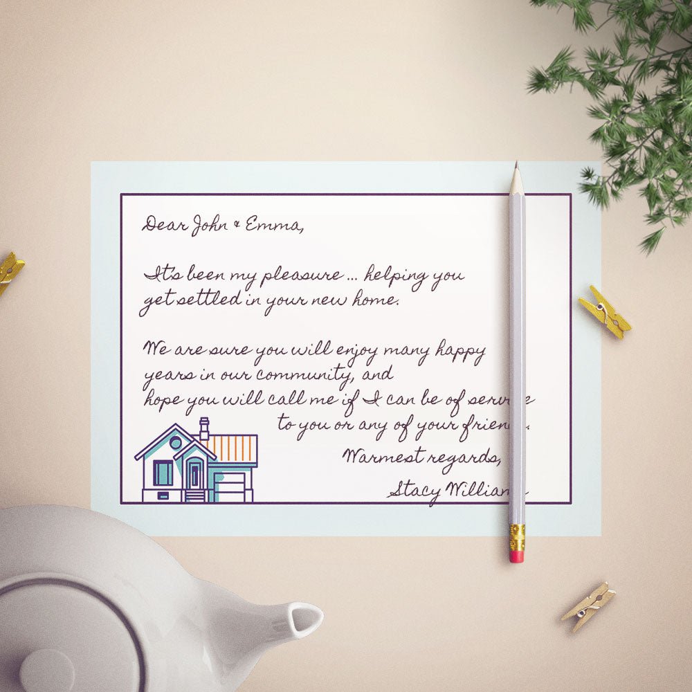 Realtor Note Cards, 4 x 6 inches, Set of 50 – dashleigh