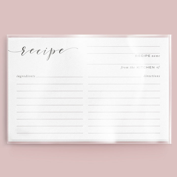 Recipe Card Notepad, 4x6 inches - dashleigh - Notepads