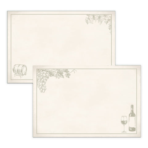 Vineyard Note Cards, 4 x 6 inches, Set of 48